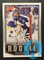 2007-08 Upper Deck Victory #334 Ondrej Pavelec RC Thrashers
